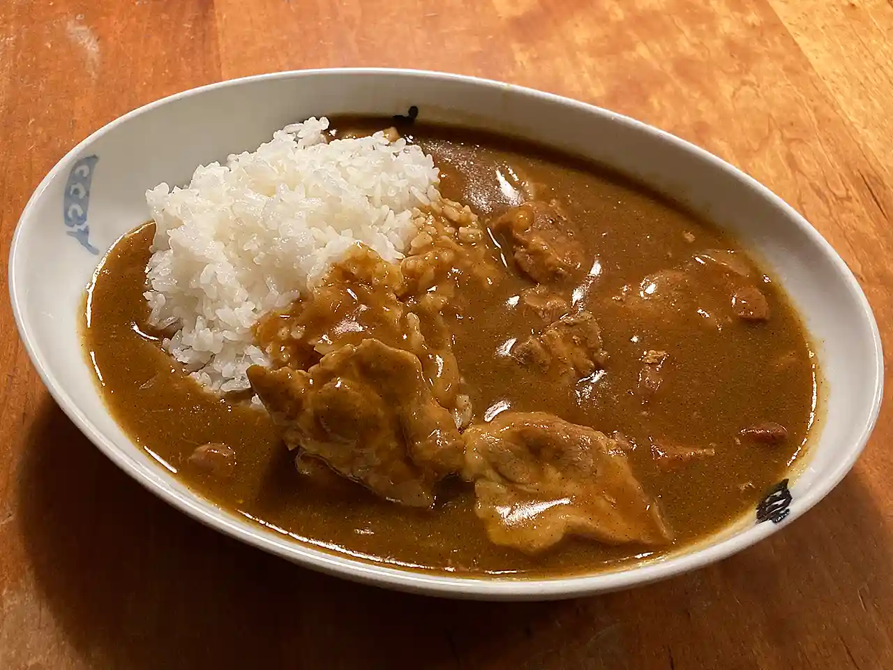 豚肩ロースカレーが高評価