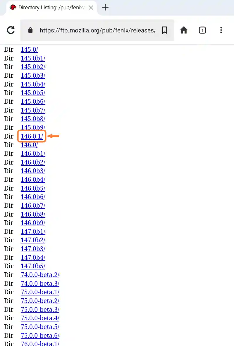 「bが付いていない一番大きな数字のリンク」をタップ