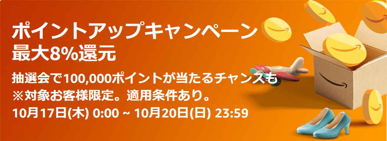 Amazon Prime プライム感謝祭 ポイントアップキャンペーン