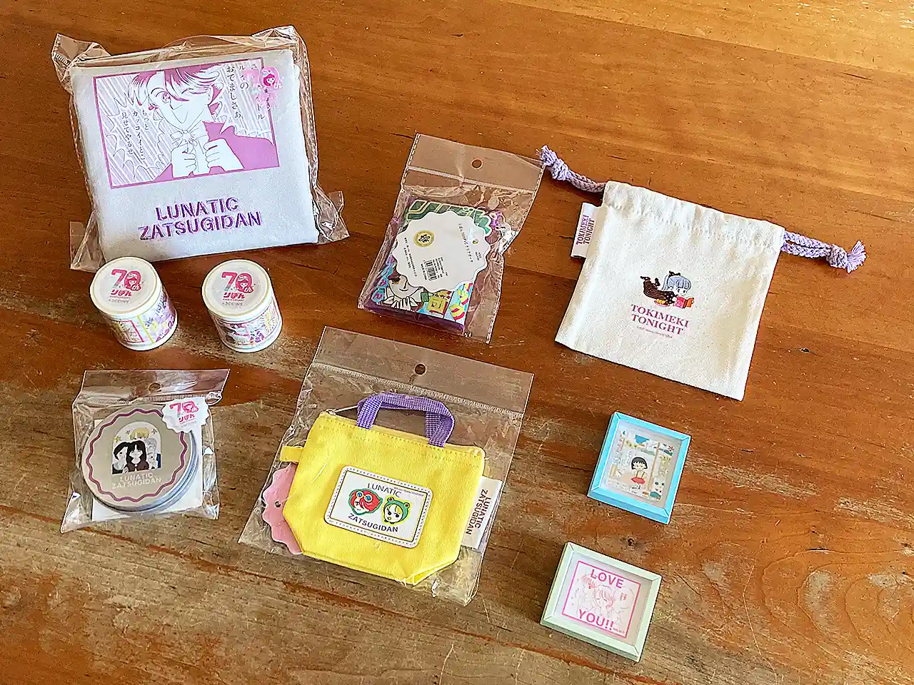 りぼん70周年 3COINS コラボ アイテム ルナティック雑技団