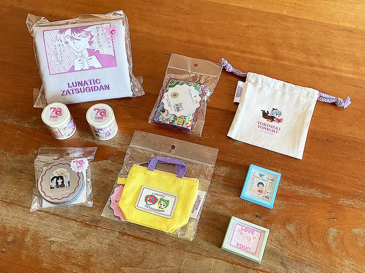 りぼん70周年 3COINS コラボ アイテム ルナティック雑技団